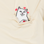 CAMISETA RIPNDIP NERMAL LOVES POCKET NATURAL. Mechanic Tienda de Ropa