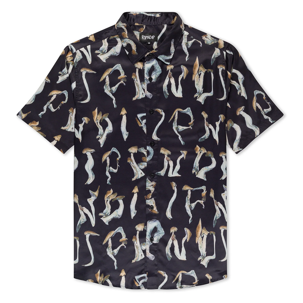 CAMISA RIPNDIP IN THIS REAL LIFE BLACK | Mechanic