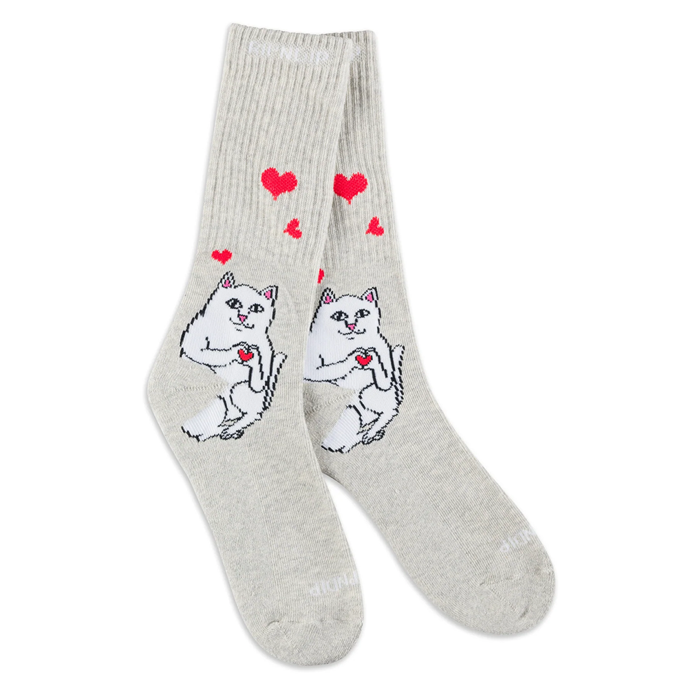 CALCETINES RIPNDIP NERMAL LOVES SOCK ASH HEATHER | Mechanic