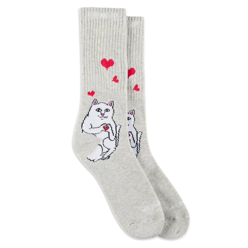 CALCETINES RIPNDIP NERMAL LOVES SOCK ASH HEATHER | Mechanic