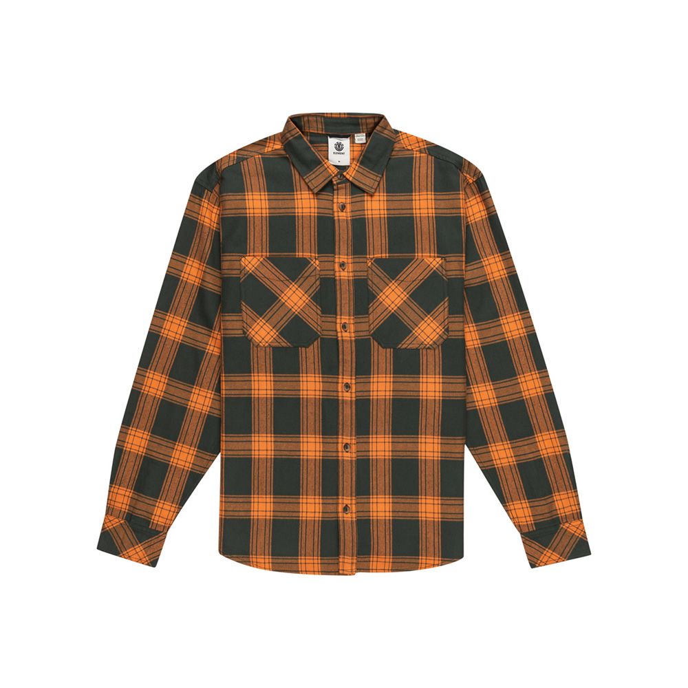 CAMISA ELEMENT COMPASS FOREST/CHEDDAR PLAID | Mechanic