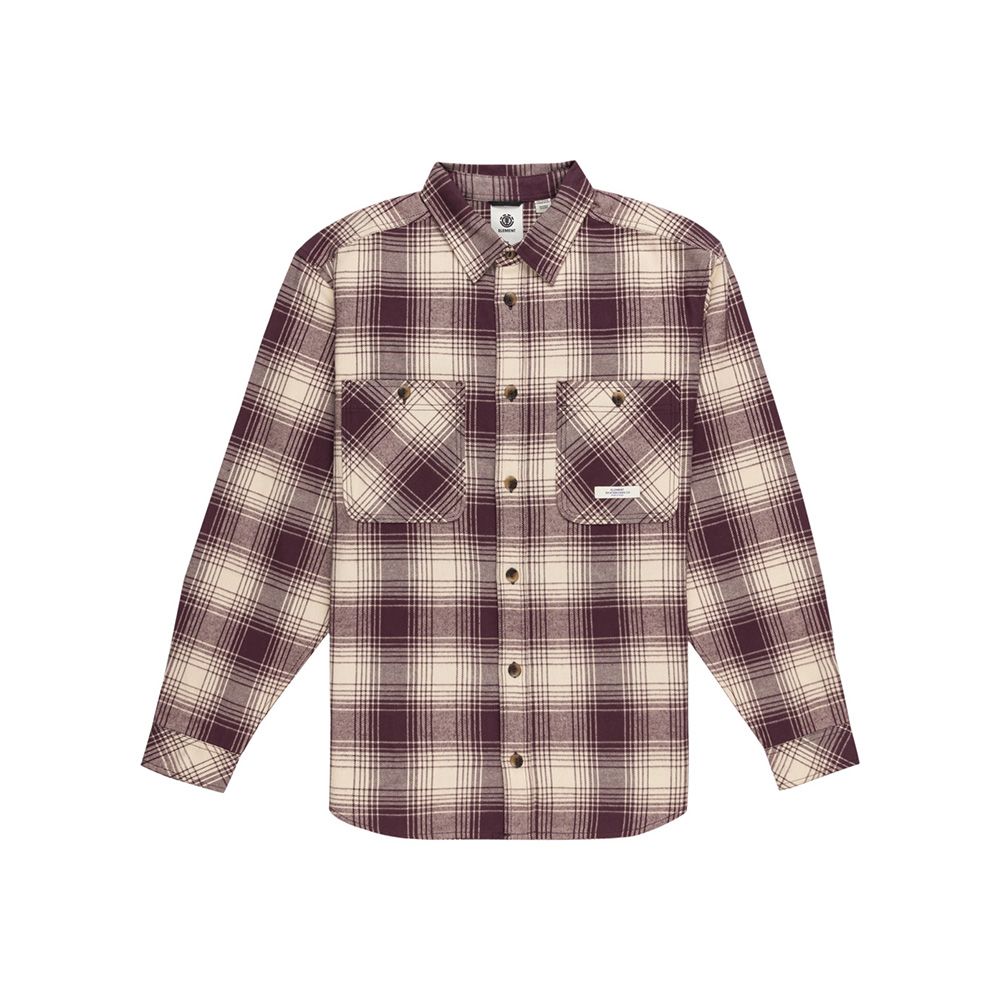 CAMISA ELEMENT HAWTHORNE PLUM PERFECT PLAID | Mechanic