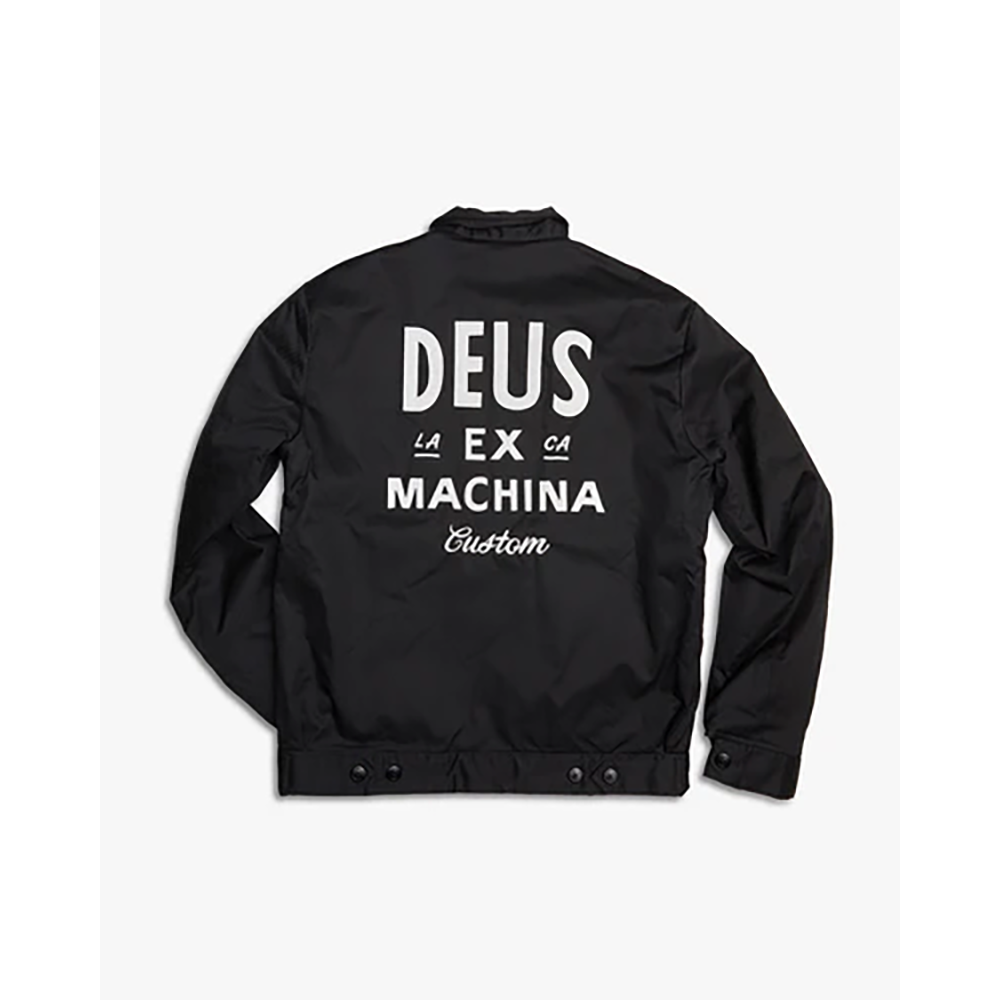 CHAQUETA DEUS EX-MACHINA WORKWEAR 2.0 JACKET BLACK | Mechanic