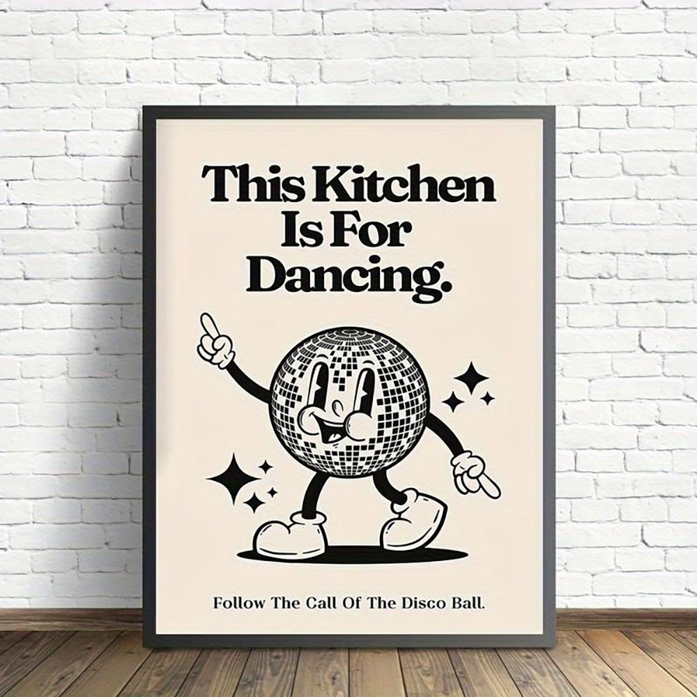 CUADRO THIS KITCHEN IS FOR DANCING | Mechanic