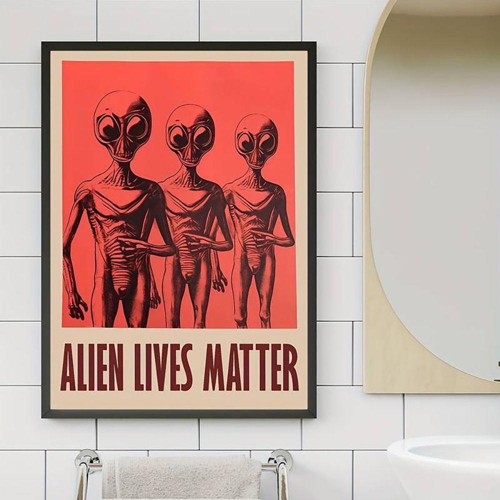 CUADRO ALIENS LIVES MATTER | Mechanic