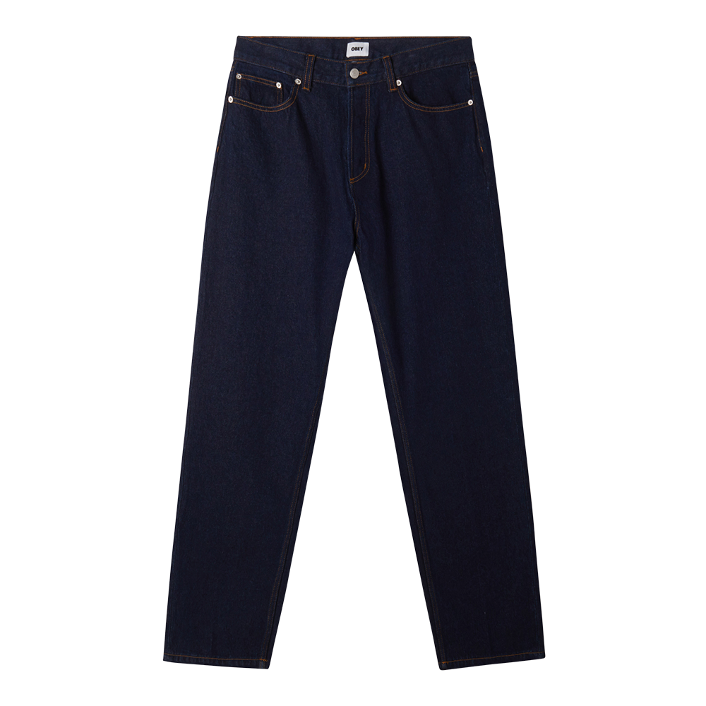 PANTALON OBEY HARDWORK DENIM RINSE | Mechanic