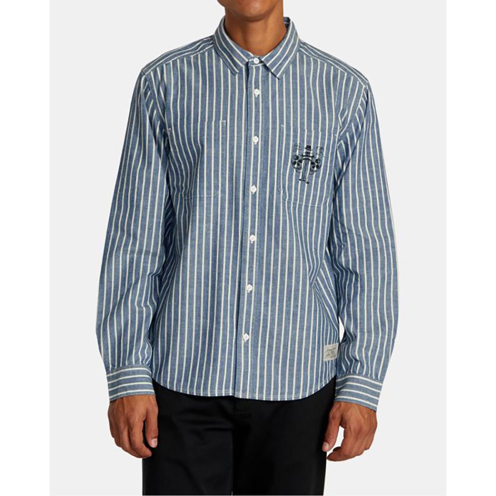 CAMISA RVCA INVISIBLE MAN CHAMBRAY | Mechanic