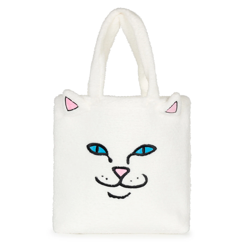 BOLSO RIPNDIP LORD NERMAL FLUFFY TOTE WHITE | Mechanic