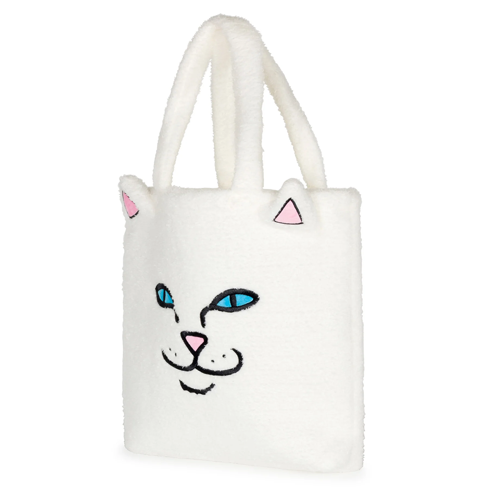 BOLSO RIPNDIP LORD NERMAL FLUFFY TOTE WHITE | Mechanic