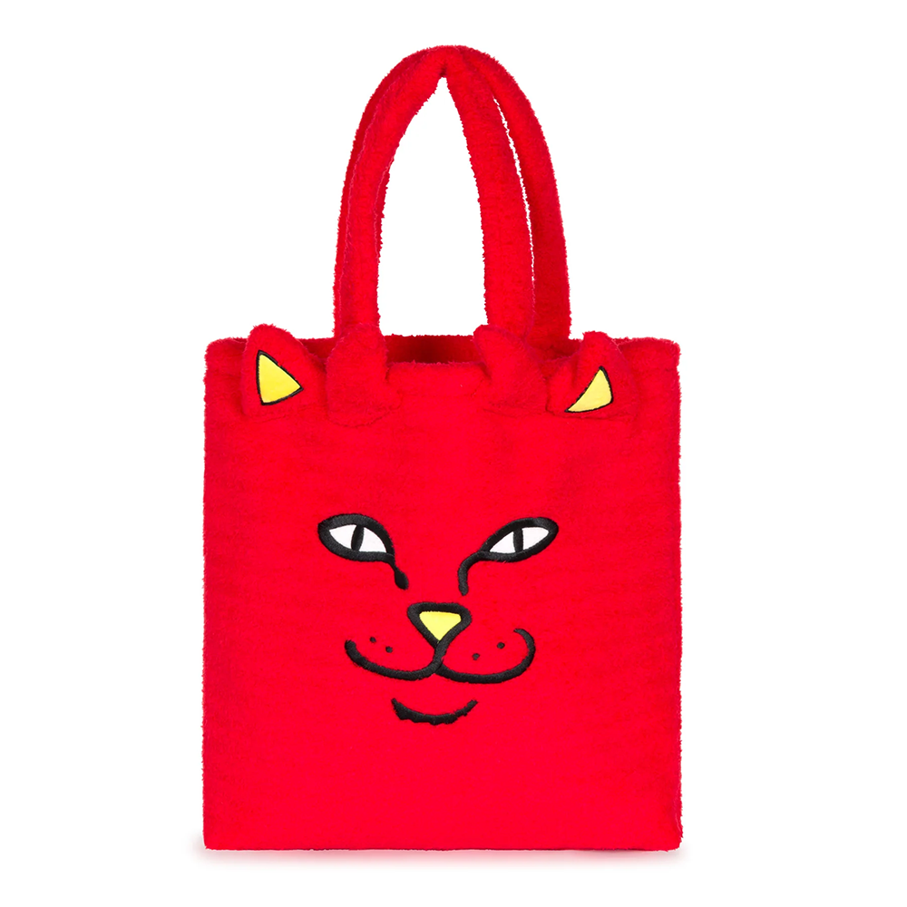 BOLSO RIPNDIP LORD DEVIL FLUFFY TOTE RED | Mechanic