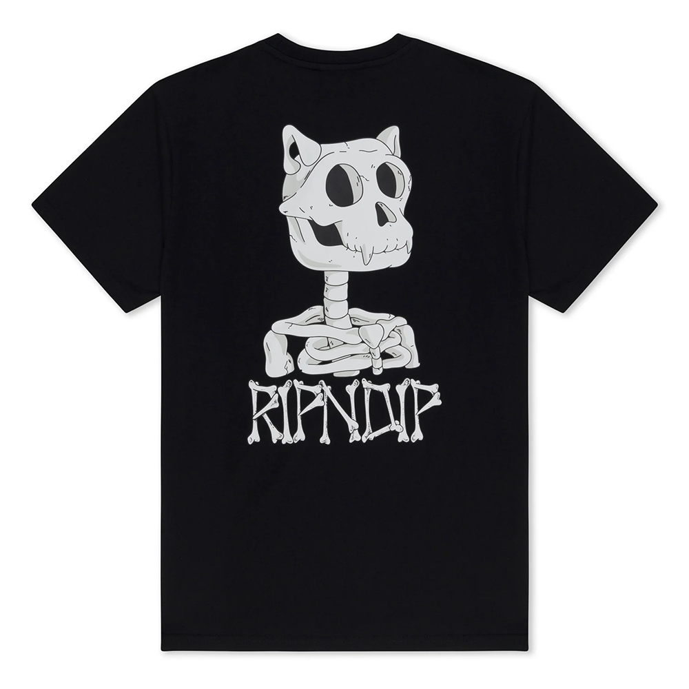 CAMISETA RIPNDIP BONES TEE BLACK | Mechanic