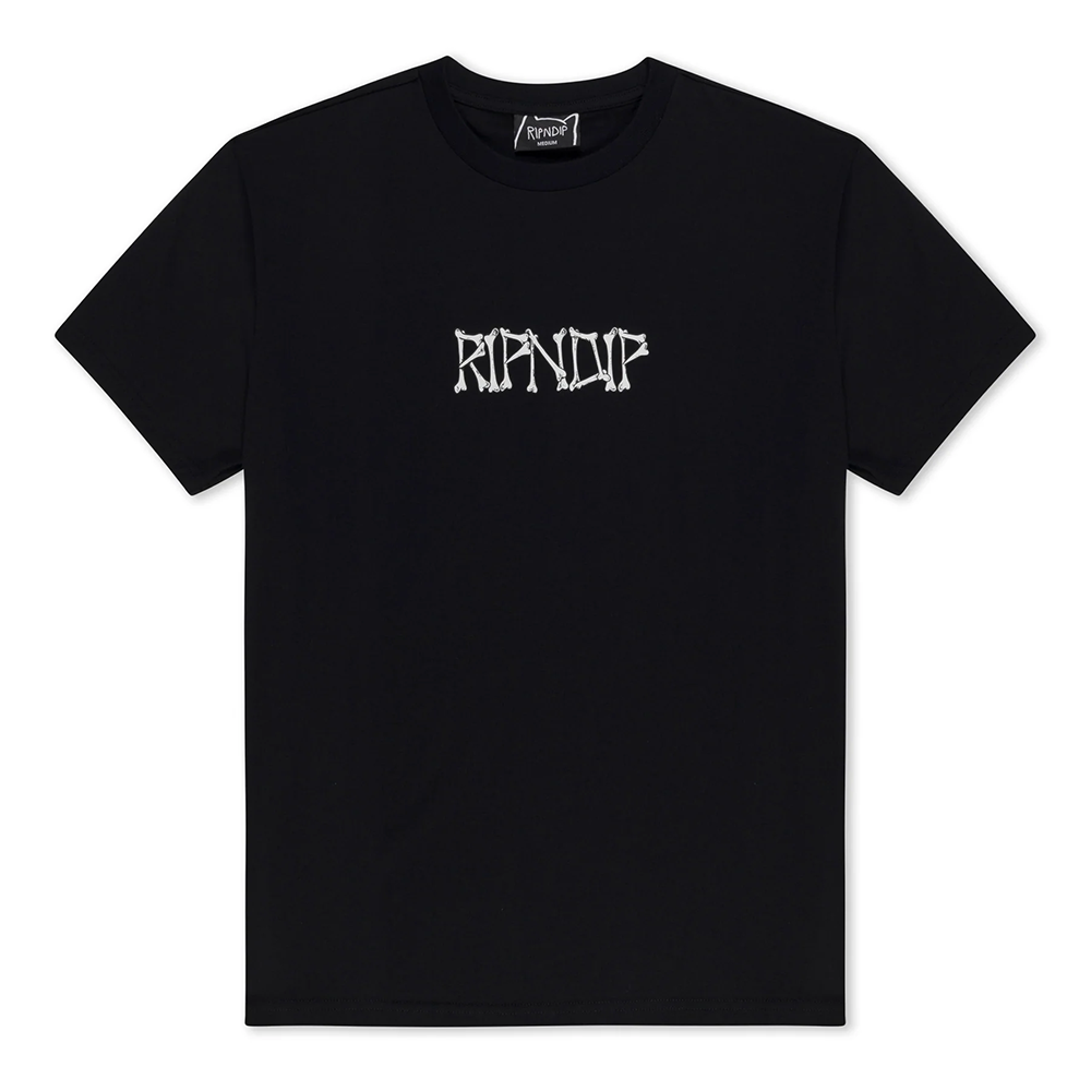 CAMISETA RIPNDIP BONES TEE BLACK | Mechanic