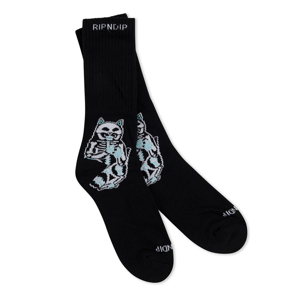 CALCETINES RIPNDIP LORD SKELLY SOCKS BLACK | Mechanic