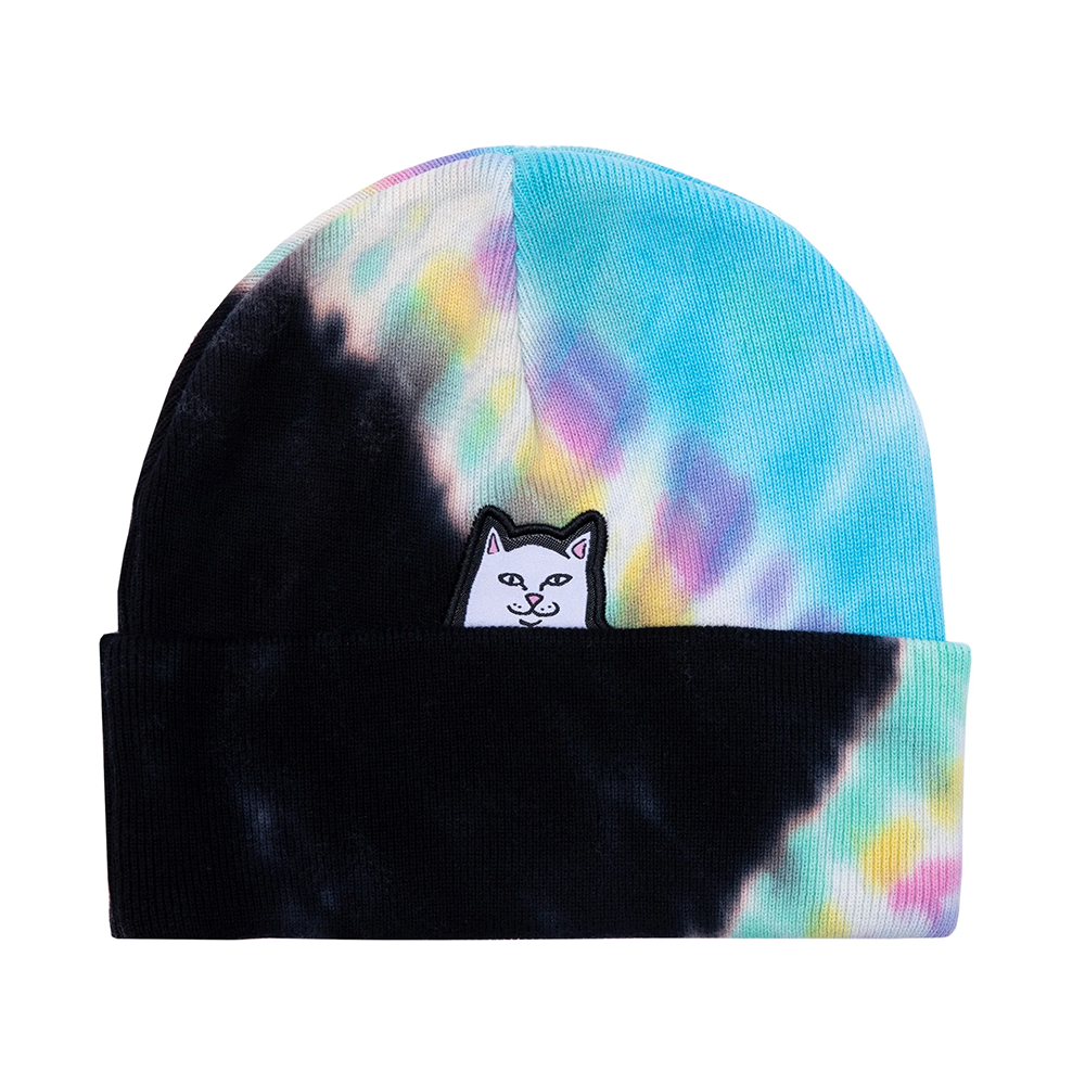 GORRO RIPNDIP LORD NERMAL TIE DYE BEANIE BLACK/RAIMBOW | Mechanic