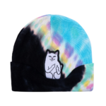 GORRO RIPNDIP LORD NERMAL TIE DYE BEANIE BLACK/RAIMBOW. Mechanic Tienda de Ropa