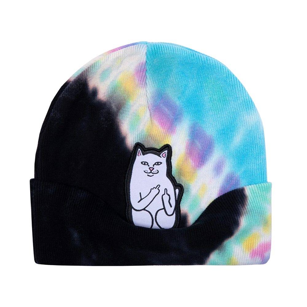 GORRO RIPNDIP LORD NERMAL TIE DYE BEANIE BLACK/RAIMBOW | Mechanic