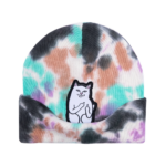 GORRO RIPNDIP LORD NERMAL TIE DYE BEANIE BLACK/PURPLE MINT. Mechanic Tienda de Ropa