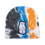 GORRO RIPNDIP LORD NERMAL TIE DYE BEANIE BLUE/ORANGE. Mechanic Tienda de Ropa