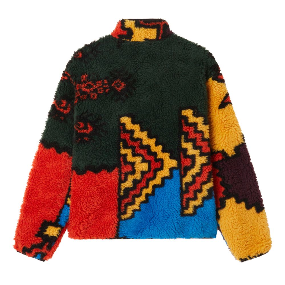 CHAQUETA OBEY MOROCCAN RUG SHERPA BRIGHT MULTI | Mechanic