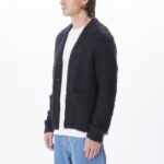 REBECA OBEY PATRON CARDIGAN BLACK | Mechanic