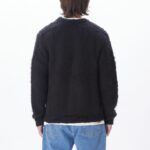 REBECA OBEY PATRON CARDIGAN BLACK | Mechanic