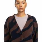 REBECA ELEMENT LOHOLM CARDIGAN LIZARD CAMO | Mechanic