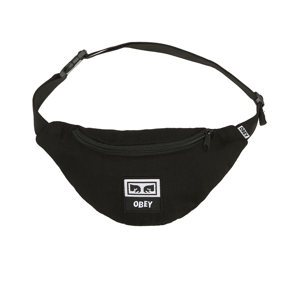 RIÑONERA OBEY WASTED HIP BAG BLACK TWILL | Mechanic