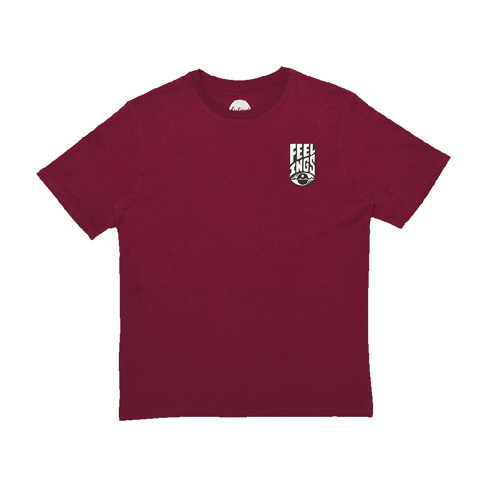 CAMISETA LOGO SHORT SLEEVES BURGUNDY | Mechanic