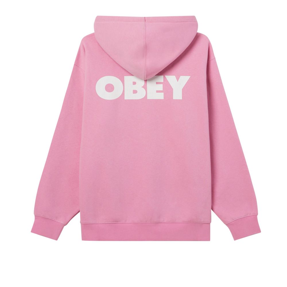 SUDADERA OBEY BOLD HOOD MOOLITE MAUVE | Mechanic