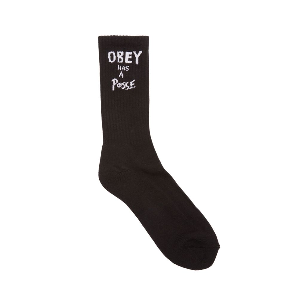 CALCETINES OBEY HAS A POSSE BLACK | Mechanic