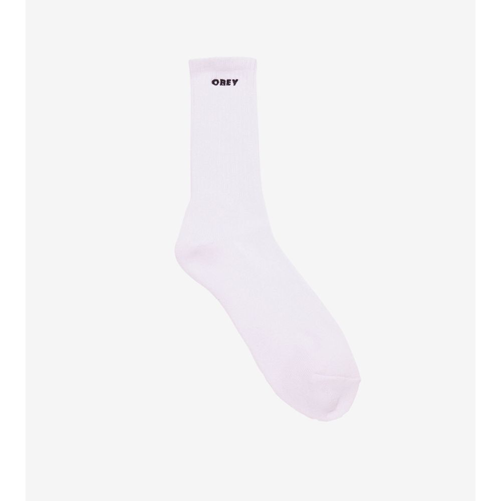 CALCETINES OBEY BOLD SOCKS WHITE | Mechanic