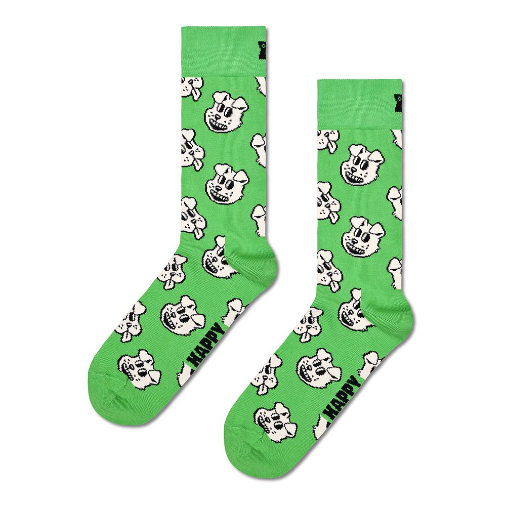 CALCETINES HAPPY SOCKS DOGGO SOCK GREEN | Mechanic