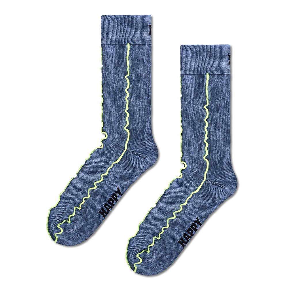 CALCETINES HAPPY SOCKS DENIM SOCK GREY | Mechanic