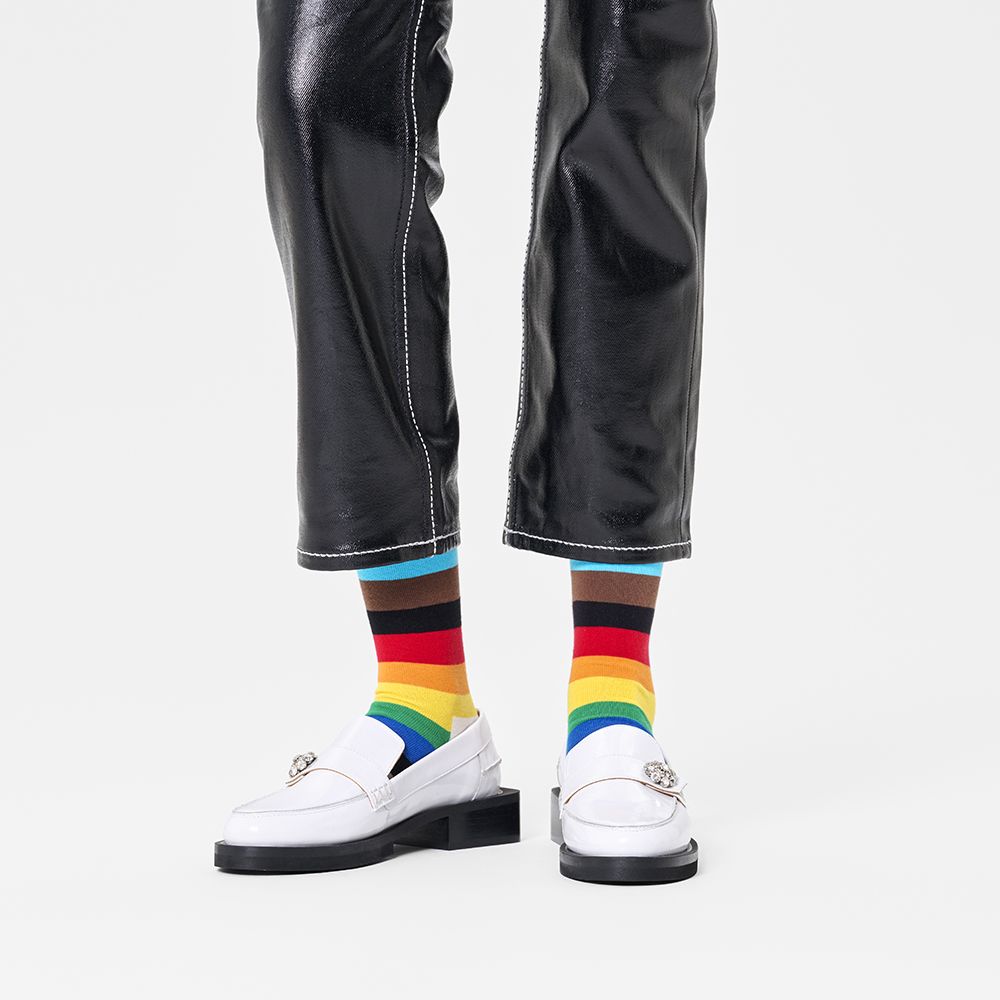 CALCETINES HAPPY SOCKS PRIDE STRIPE SOCK | Mechanic