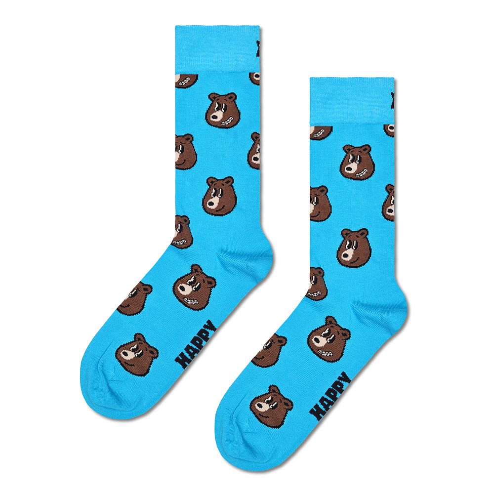 CALCETINES HAPPY SOCKS BEAR SOCK TURQUOISE | Mechanic