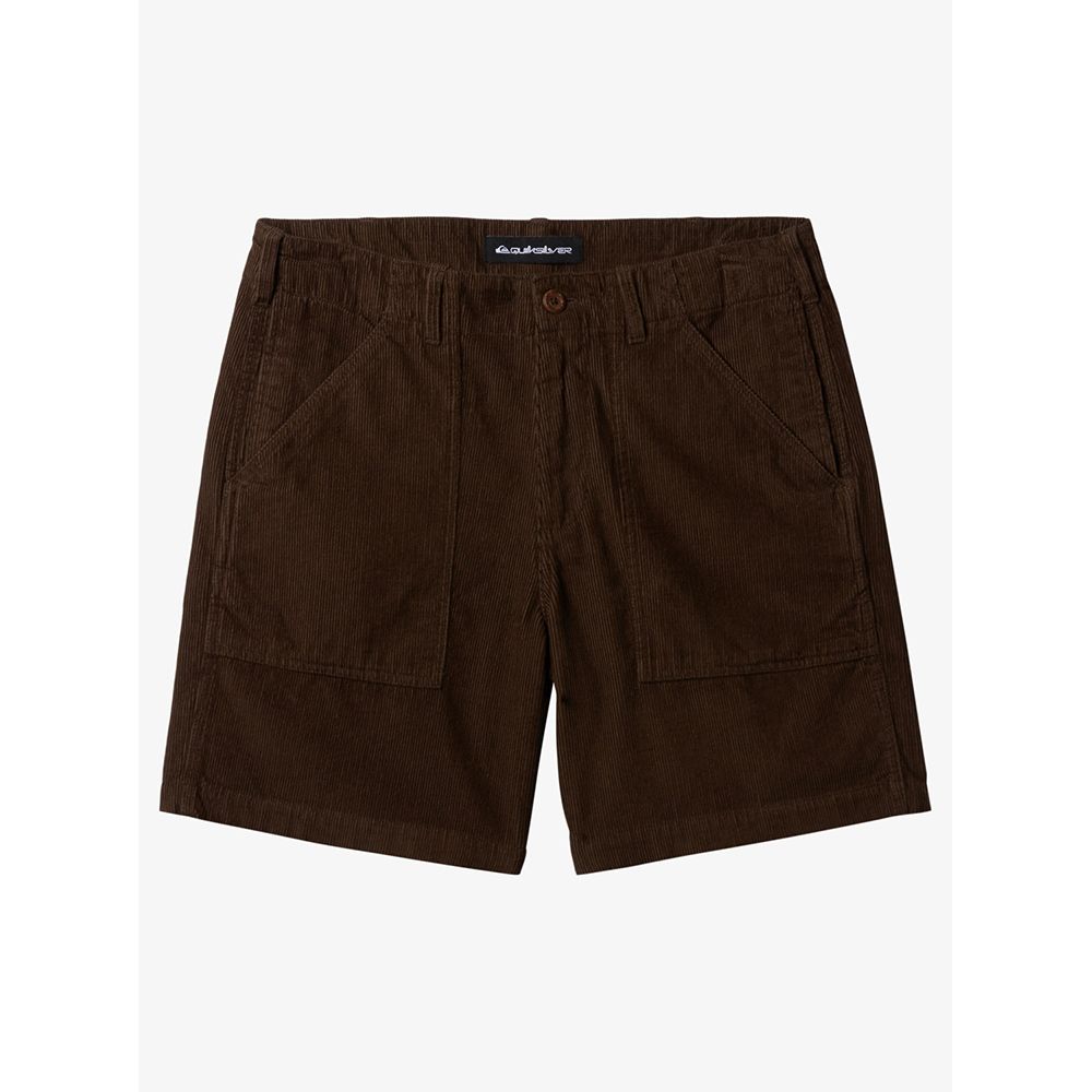 PANTALÓN CORTO SURF FATIGUE CORD DARK BROWN | Mechanic