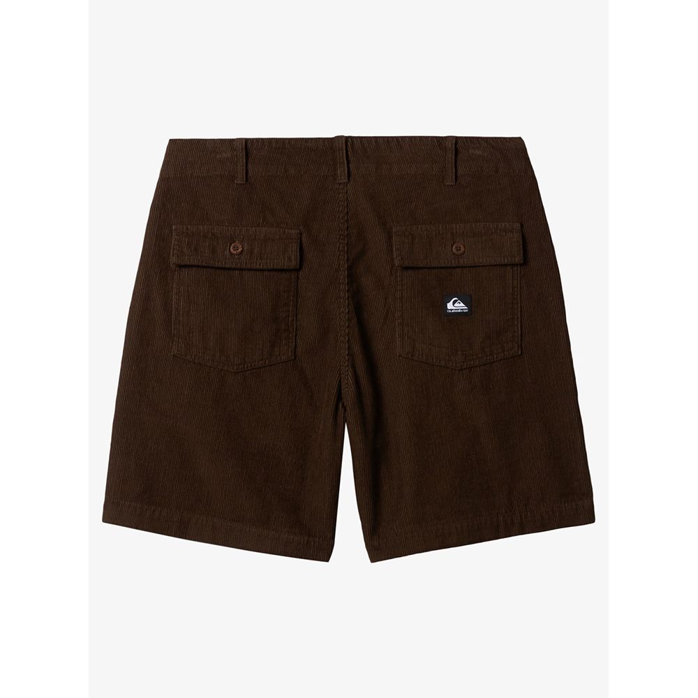 PANTALÓN CORTO SURF FATIGUE CORD DARK BROWN | Mechanic