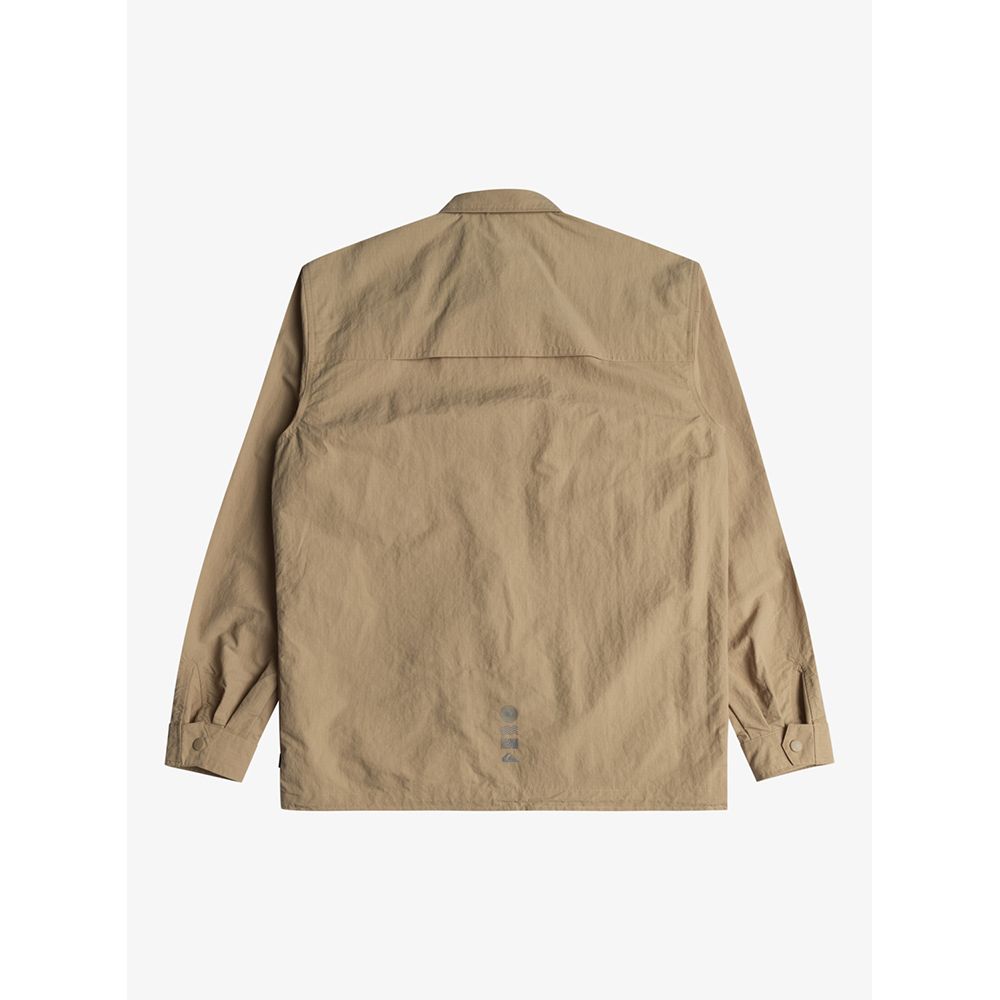 CAMISA QUIKSILVER OPEN RAPIDS KHAKI | Mechanic