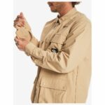 CAMISA QUIKSILVER OPEN RAPIDS KHAKI | Mechanic