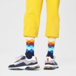 CALCETINES HAPPY SOCKS FADED DIAMOND SOCK | Mechanic