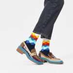 CALCETINES HAPPY SOCKS FADED DIAMOND SOCK | Mechanic