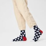 CALCETINES HAPPY SOCKS BIG DOT NAVY. Mechanic Tienda de Ropa