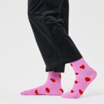 CALCETINES HAPPY SOCKS HEART SOCK PINK. Mechanic Tienda de Ropa