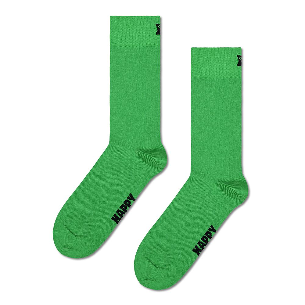 CALCETINES HAPPY SOCKS SOLID SOCK GREEN | Mechanic