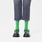 CALCETINES HAPPY SOCKS SOLID SOCK GREEN | Mechanic