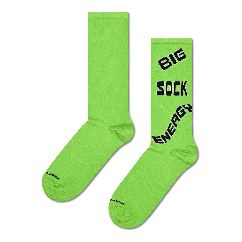 CALCETINES HAPPY SOCKS BIG SOCK ENERGY SOCK YELLOW | Mechanic