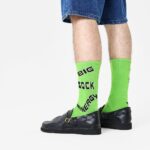 CALCETINES HAPPY SOCKS BIG SOCK ENERGY SOCK YELLOW | Mechanic