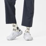 CALCETINES HAPPY SOCKS CAT SOCK WHITE | Mechanic