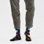 CALCETINES HAPPY SOCKS CAT SOCK BLACK | Mechanic