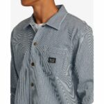 CAMISA RVCA CHAINMAIL HICKORY BLUE HICKORY. Mechanic Tienda de Ropa